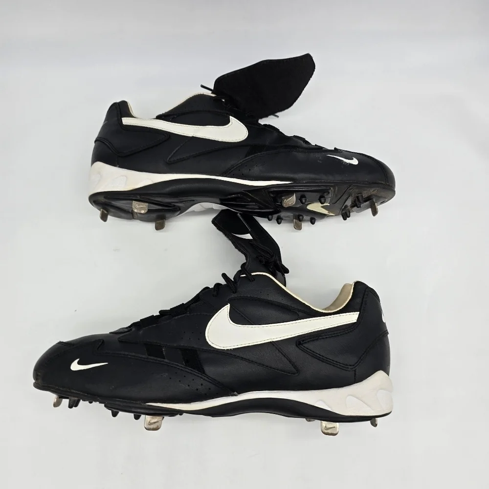 Nike Shoes Men's 14 Baseball Metal Cleats Leather Flap Tongue
